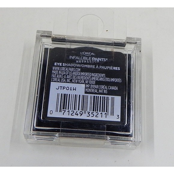 L'oreal Paris Infallible Paints Metallics Eyeshadow 402 Brass Knuckles - Picture 5 of 6